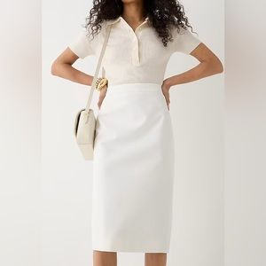 J. Crew | Pencil Skirt | Cotton Stretch Pencil Skirt
